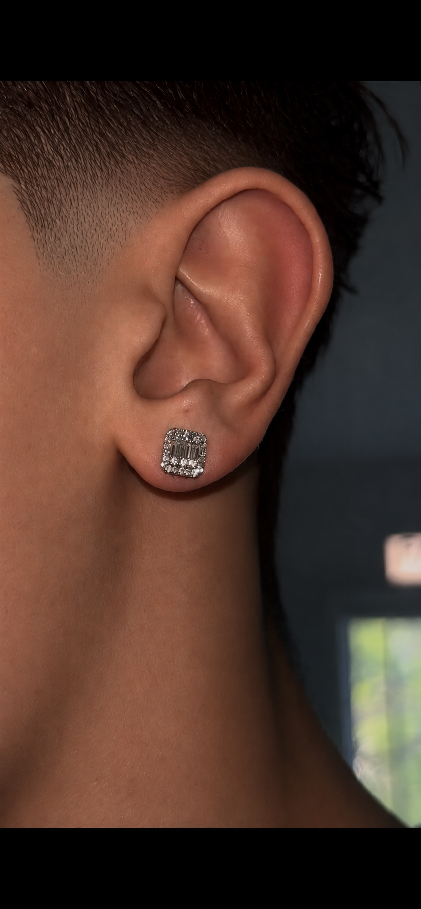 Baguette Studs