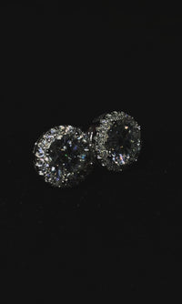 Circle Halo Studs